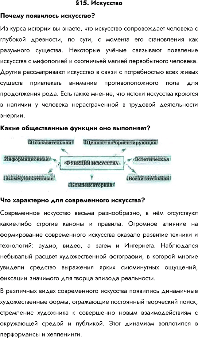 Иллюстрация к решению «Параграф 15 ГДЗ Боголюбов 10 класс (Обществознание)», 1